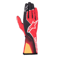 Alpinestars Gloves Tech-1 K Race V2 Future Red | Tangerine