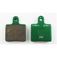 Crg Cadet/Mini Rear - KZ Front Hard Compound Green Set