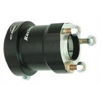 CRG Aluminium Rear Wheel Hub To suit  50mm x 70 long + 8mm key (Black) (CRG Pattern)