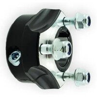 Cadet / Mini Rear Wheel Hub To suit  30mm x 30 long with 6mm + 8mm key (Black) (CRG Pattern)