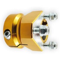 Cadet / Mini Rear Wheel Hub To suit 30mm x 63long with 8mm key (Gold) (CRG Pattern)